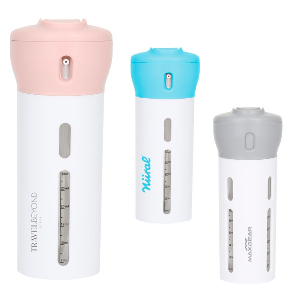 Promotional Travel 4-in-1 Bottle Dispenser