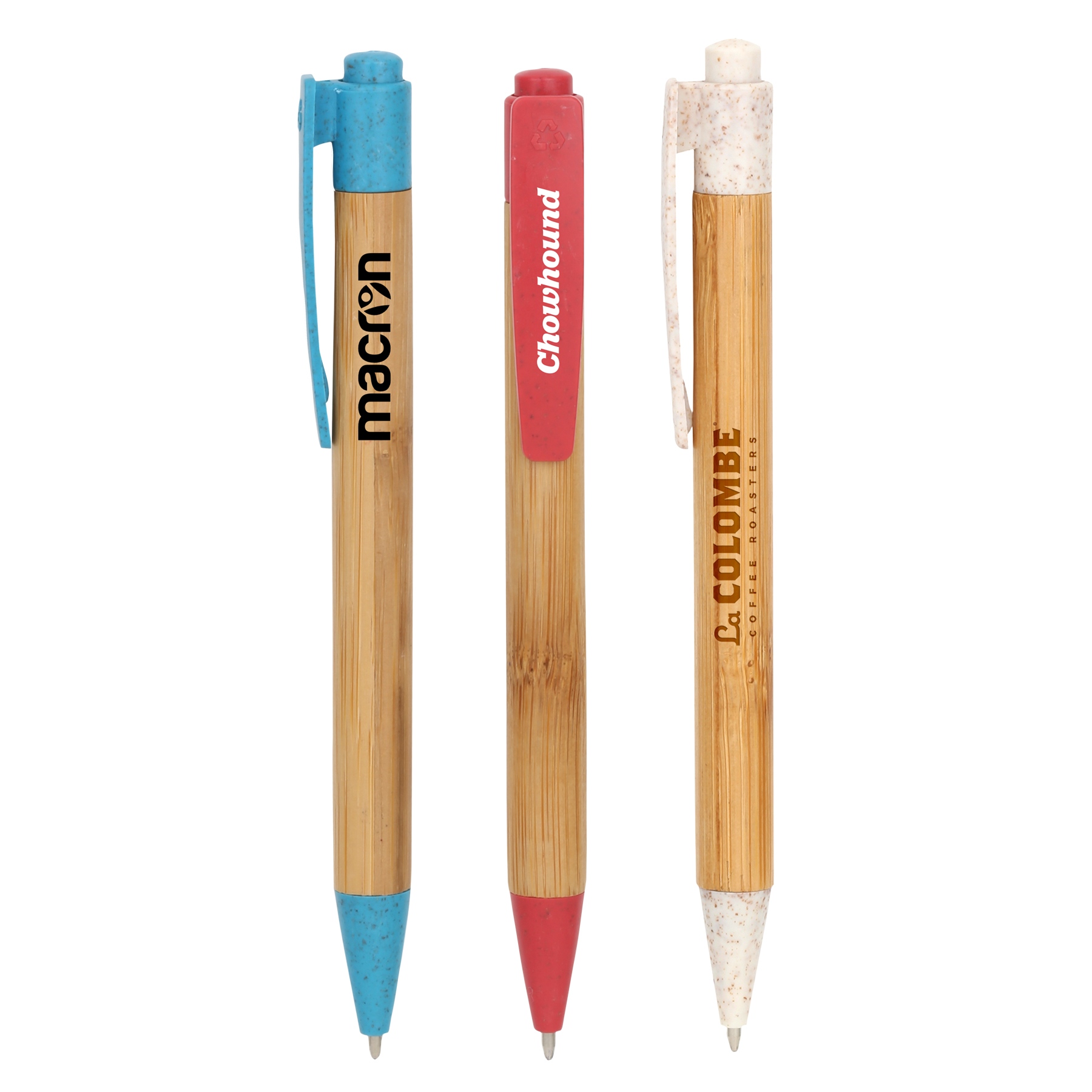 Promotional Yosemite Bamboo Ballpoint with Wheat Straw Accent