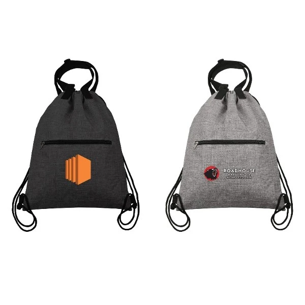 Promotional Side Carry Cinch Bag