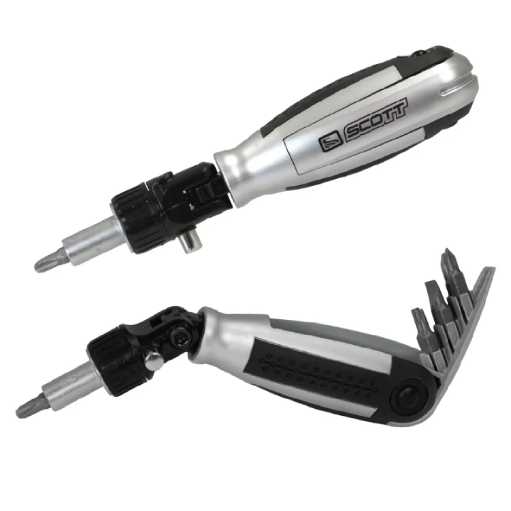 Promotional 7-in-1 Three-Way Ratchet Screwdriver Set
