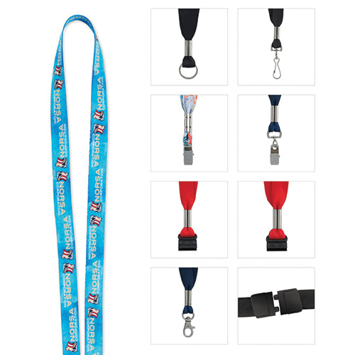 Promotional Fine Print Lanyard 1/2