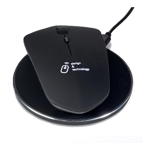 Promotional Wireless Charging Mouse & Charger