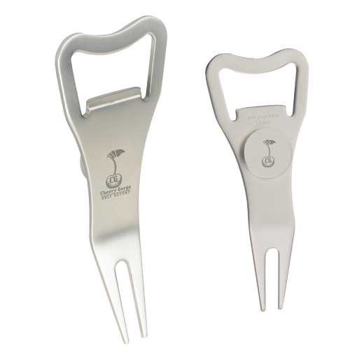 Promotional Promotional Divot Tool with Bottle Opener 