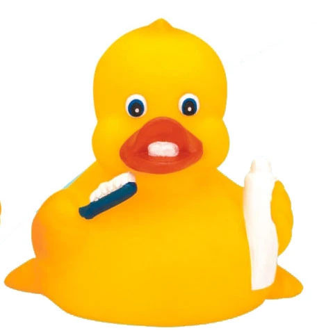 Promotional Rubber Tooth Duck