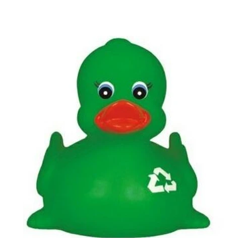 Promotional Rubber Green Duck