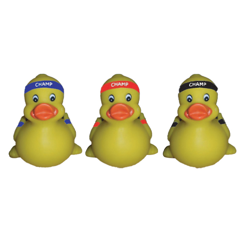 Promotional Rubber Smart Champion Duck