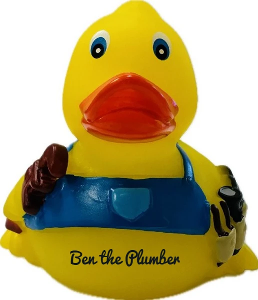 Promotional Rubber Plumber Duck©