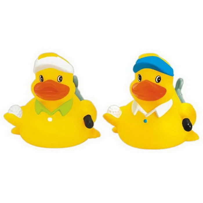 Promotional Rubber Pro Golfer Duck