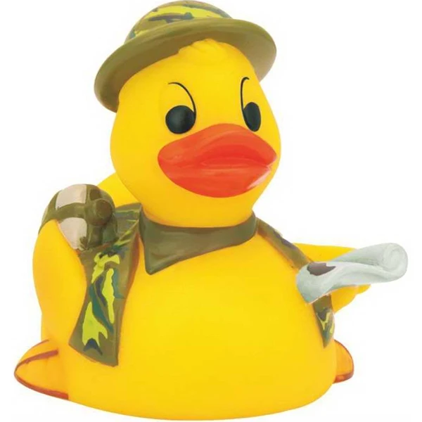Promotional Rubber Soldier Duck