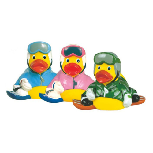 Promotional Rubber Snow Boarding Duck