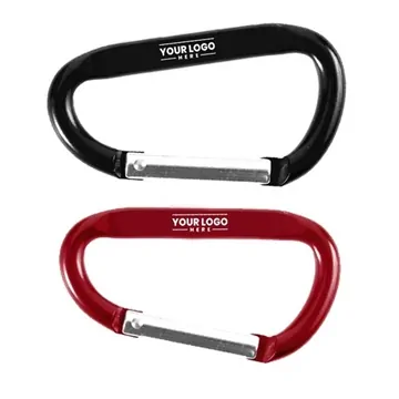 Promotional Custom Carabiner Key Holder - 60mm