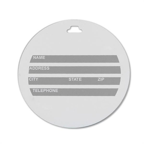 View Image 3 of Round Luggage Tag with Digital Imprint