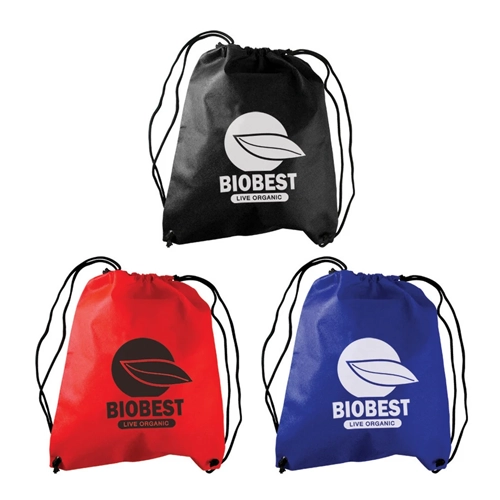 Promotional Non-Woven Drawstring Backpack Bag