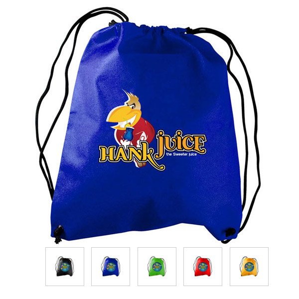 Promotional Non-Woven Drawstring Backpack - Digital Imprint
