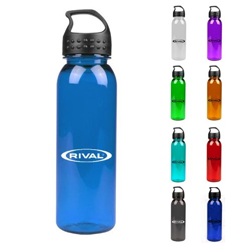View Image 2 of Poly-Pure Bottle with Crest Lid-24 oz