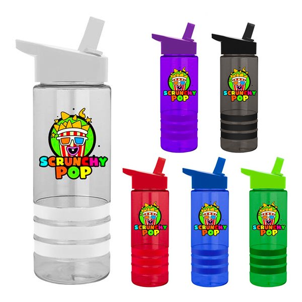 Promotional Sergeant Stripe Tritan Bottle-Digital 24 oz