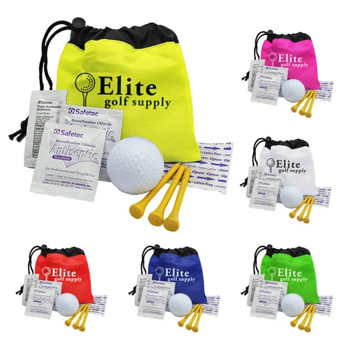 Promotional Cinch Tote Golf Kit