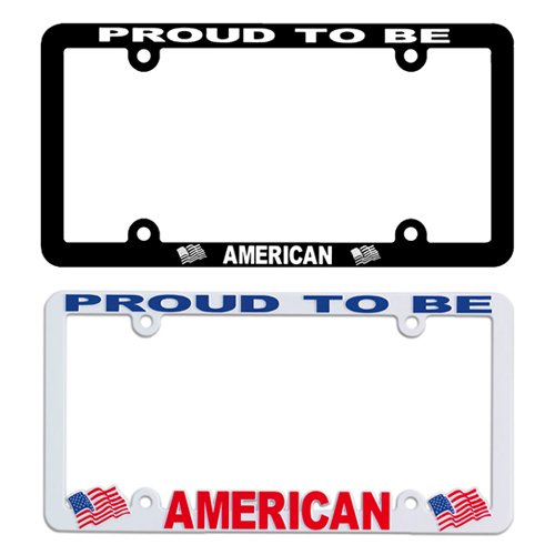 Promotional Hi-Impact 3-D Full View License Plate Frame