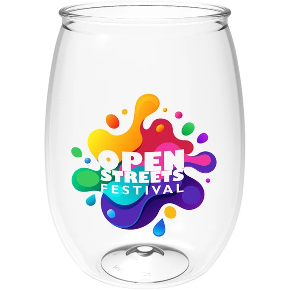 Promotional Pete Wine Glass