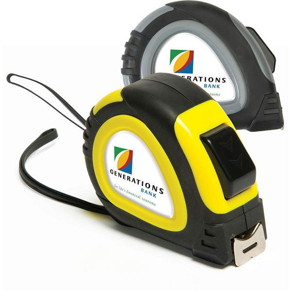 Promotional Locking Tape Measure - 25FT