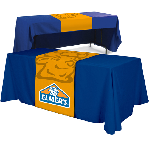 Promotional Table Runner - (Front, Top, 12
