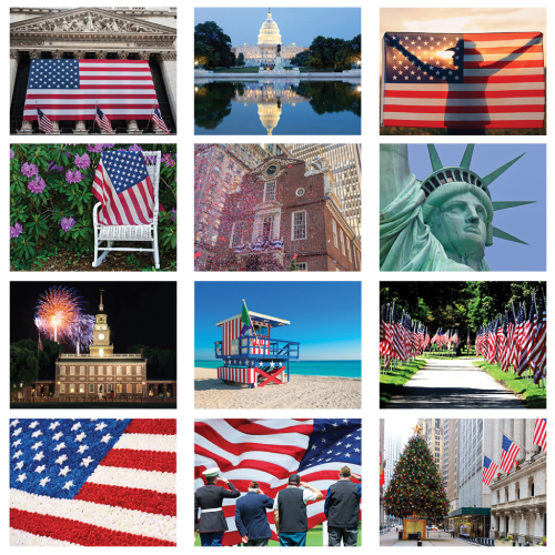 View Image 3 of America! Wall Calendar