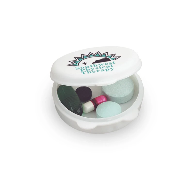 Promotional Round-The-Clock Pill Box