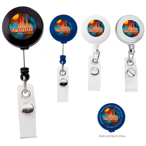 View Image 2 of Custom Badge Holder- Retractable