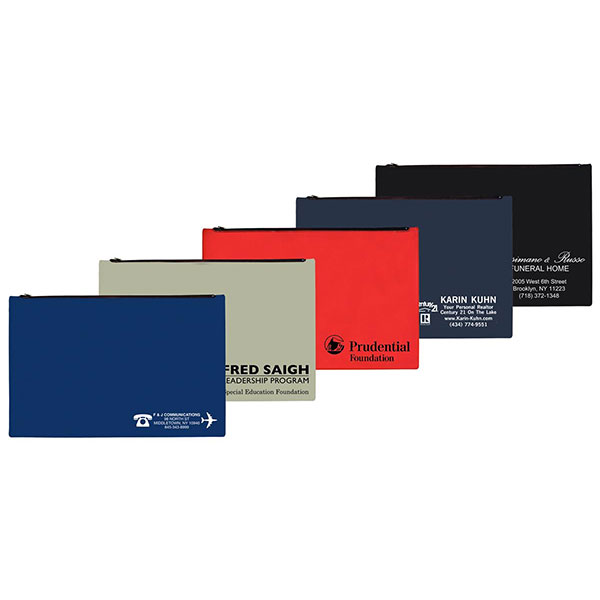 Zippered Portfolio Legal Size Travel Items 3.80 Ea