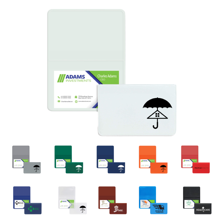 Promotional Vinyl Business Card Case 