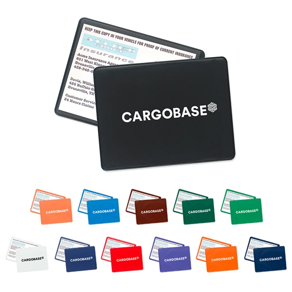 Promotional Insurance Card Holder-Single Pocket