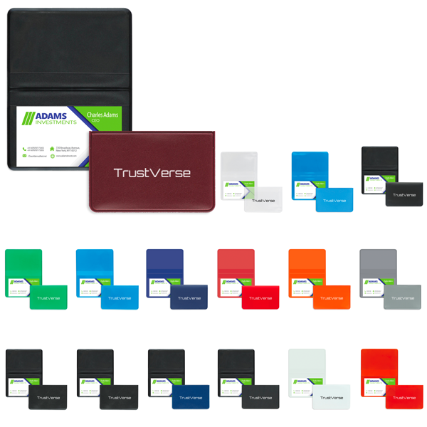 Promotional Deluxe Business Card Cases