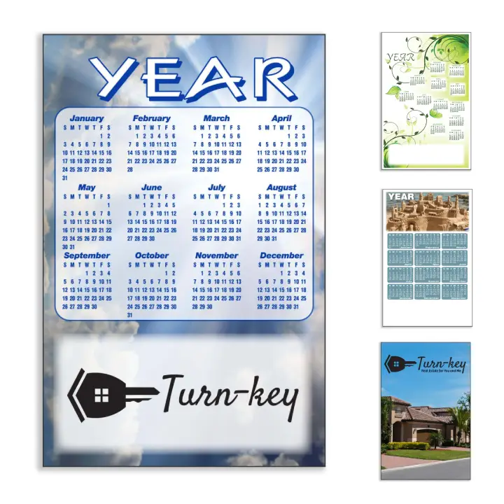 Promotional XL Magnetic Calendars Promotional XL Magnetic Calendars