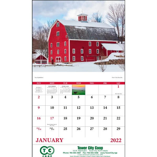 View Image 4 of Agriculture Wall Calendar
