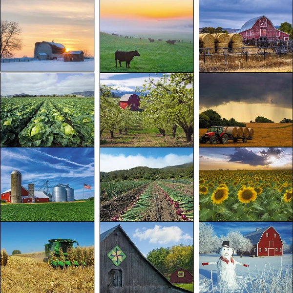 Agriculture Wall Calendar 