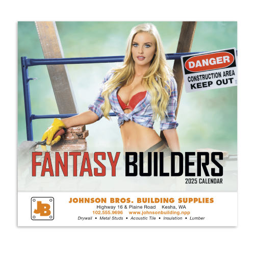 Promotional Fantasy Builders Wall Calendar