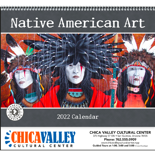 View Image 5 of Native American Art Custom Calendar 