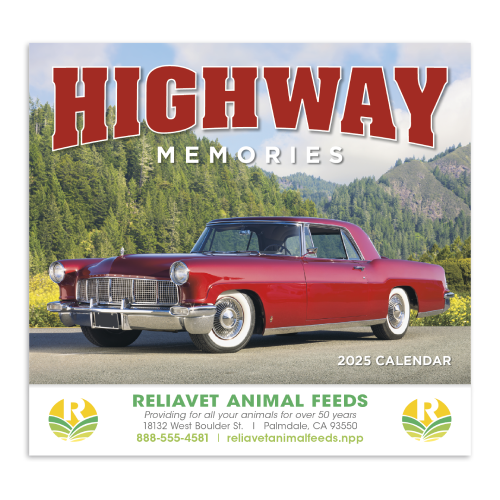 Highway Memories Calendar-(2024)
