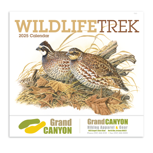Promotional Wildlife Trek Calendar