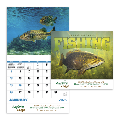 Fishing Custom Calendar(2024)