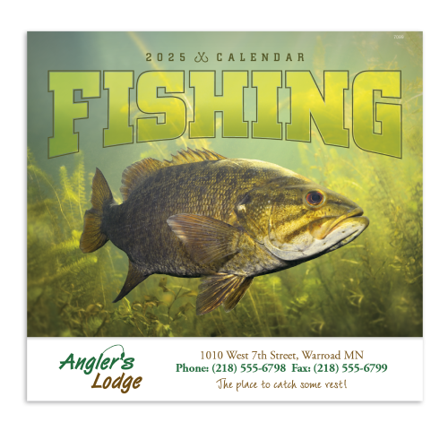 Promotional Fishing Calendar