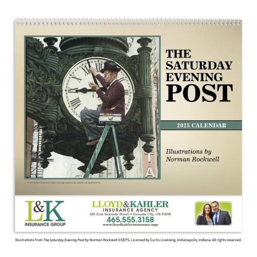 Promotional Norman Rockwell Saturday Evening Post