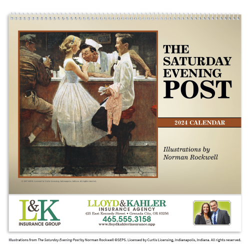 Promotional Norman Rockwell Saturday Evening Post