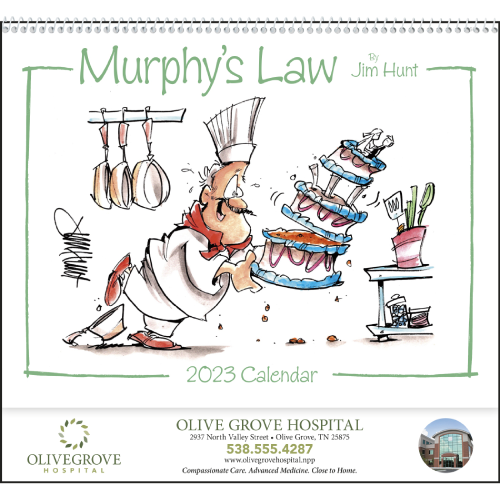 Promotional Murphy's Law Wall Calendar