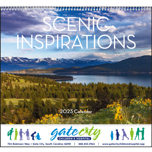 View Image 2 of Scenic Inspirations Wall Calendar