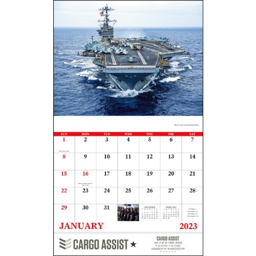 American Armed Forces Calendar 