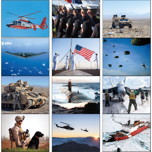 American Armed Forces Calendar 