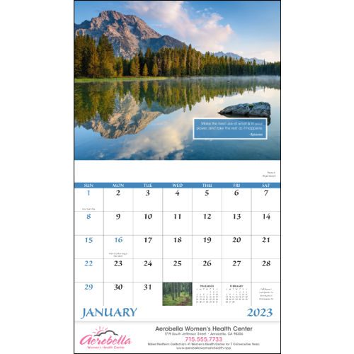 View Image 2 of Inspirations For Life Wall Calendar