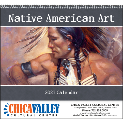 Promotional Native American Art Calendar