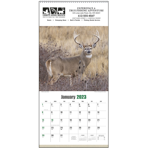 Promotional Sportsman Calendar